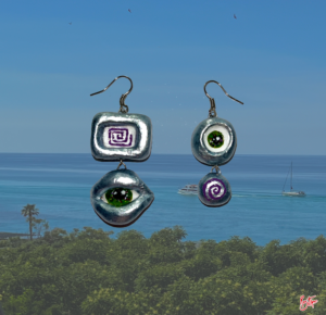 Earrings – Green Eyes